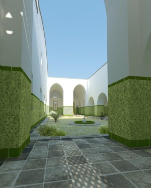 Montaje patio del sol